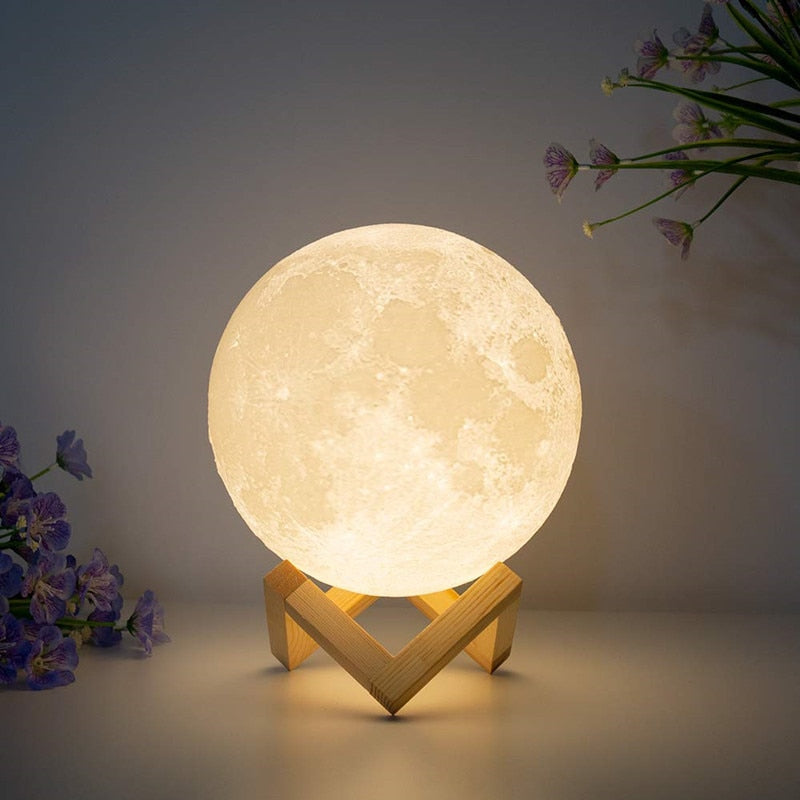 3D Print USB Moon Lamp