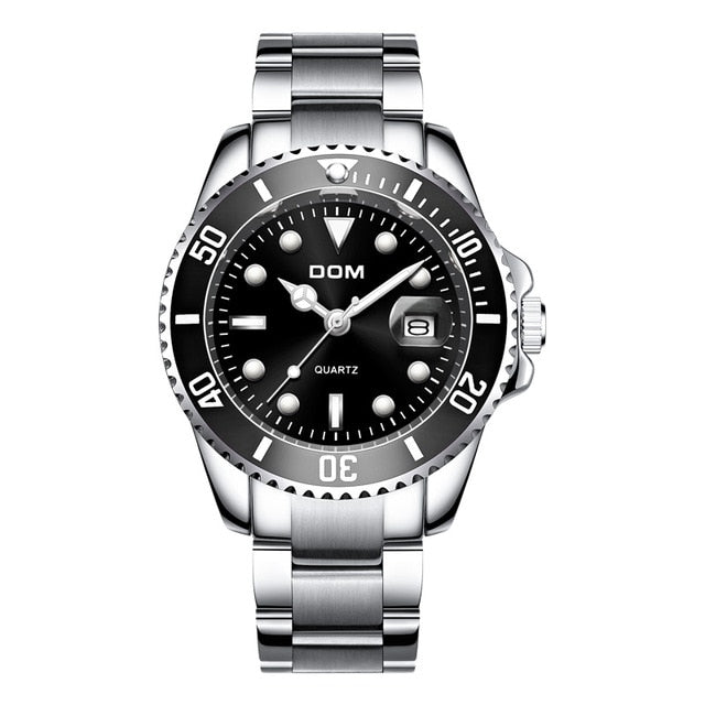 Top Brand DOM Luxury Men's Waterproof Watch