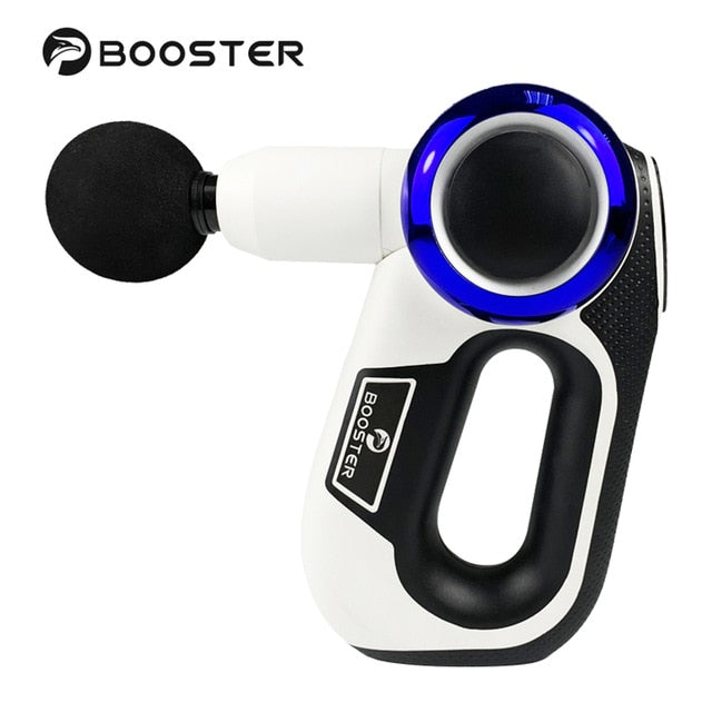 Booster S LCD Display Electric Body Massager Therapy Adjustable Massage Gun