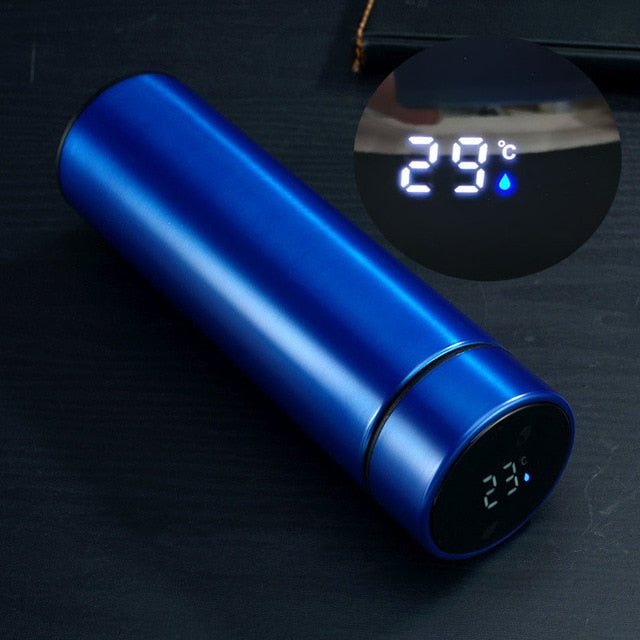 500ML Temperature Display Thermos bottle Stainless Steel Travel Coffee Tea Intelligent Insulation Cup Vacuum Flasks