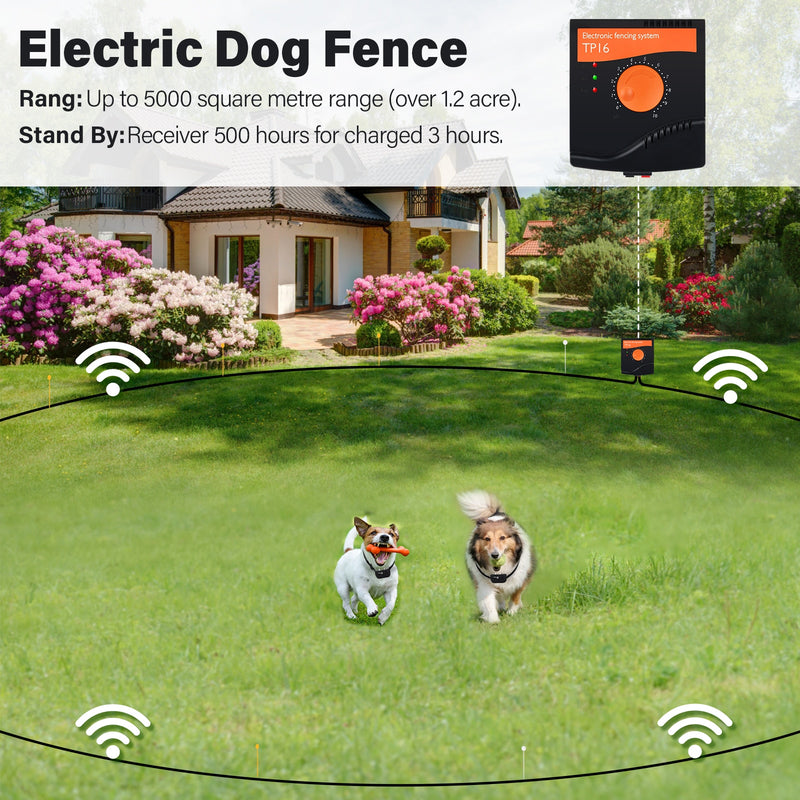 Pet Dog Training Collar Containment System Fence