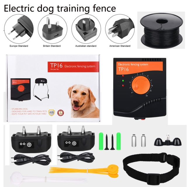 Pet Dog Training Collar Containment System Fence