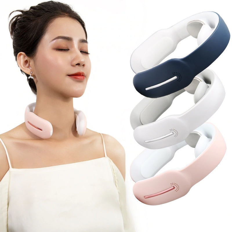 Smart Electric Neck and Shoulder Massager Low Frequency Heating Pain Relief Tool Health Care Relax Health Tool Relaxation