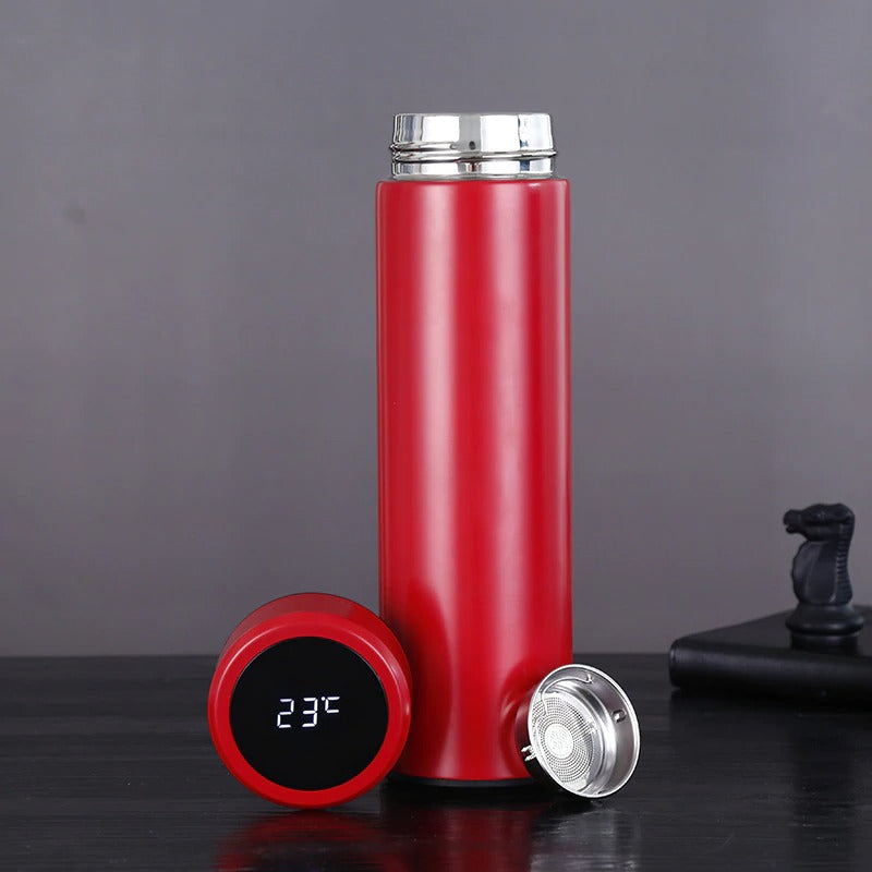500ML Temperature Display Thermos bottle Stainless Steel Travel Coffee Tea Intelligent Insulation Cup Vacuum Flasks
