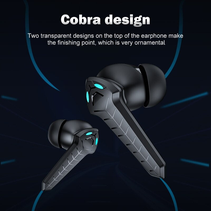 Gaming Bluetooth Low Latency Hifi Bass Stereo Earbuds