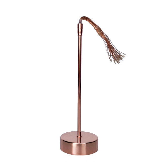 Remote Control Creative Warm Light Tree Feather Lamp