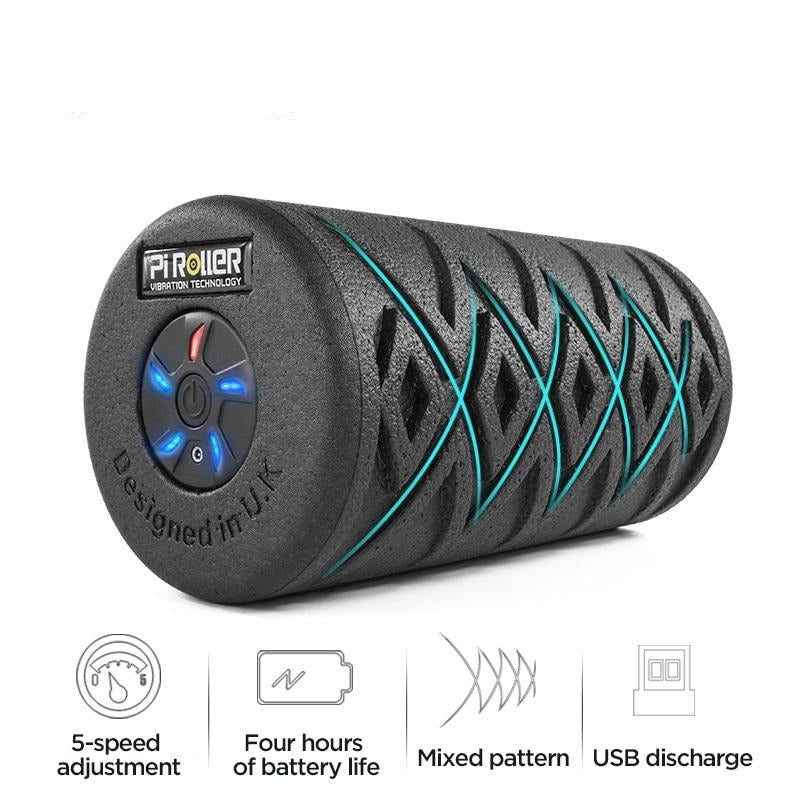 Electric Vibration Massage S Yoga Adjustment Rechargeable Foam Roller