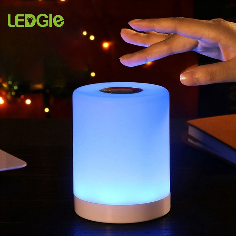 USB Smart Bedside Lamp LED Table Lamp Friend Creative Desk Light for Bedroom Desk