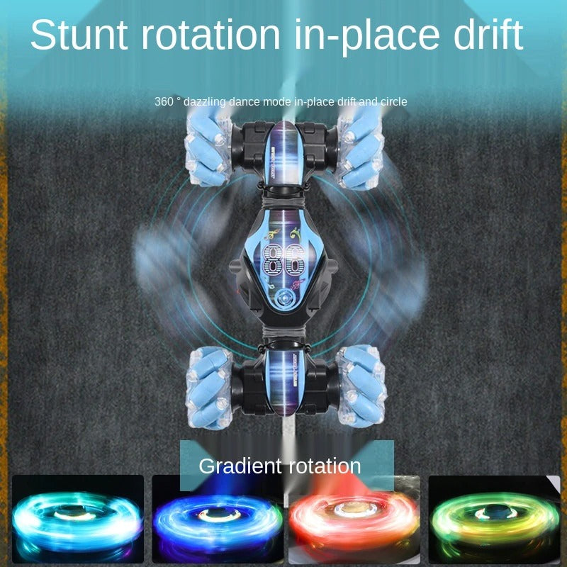 Remote Control Car Radio Gesture Induction Twisting Off-Road Stunt Vehicle Light Music Drift Toy 4WD High Speed Climbing RC Car
